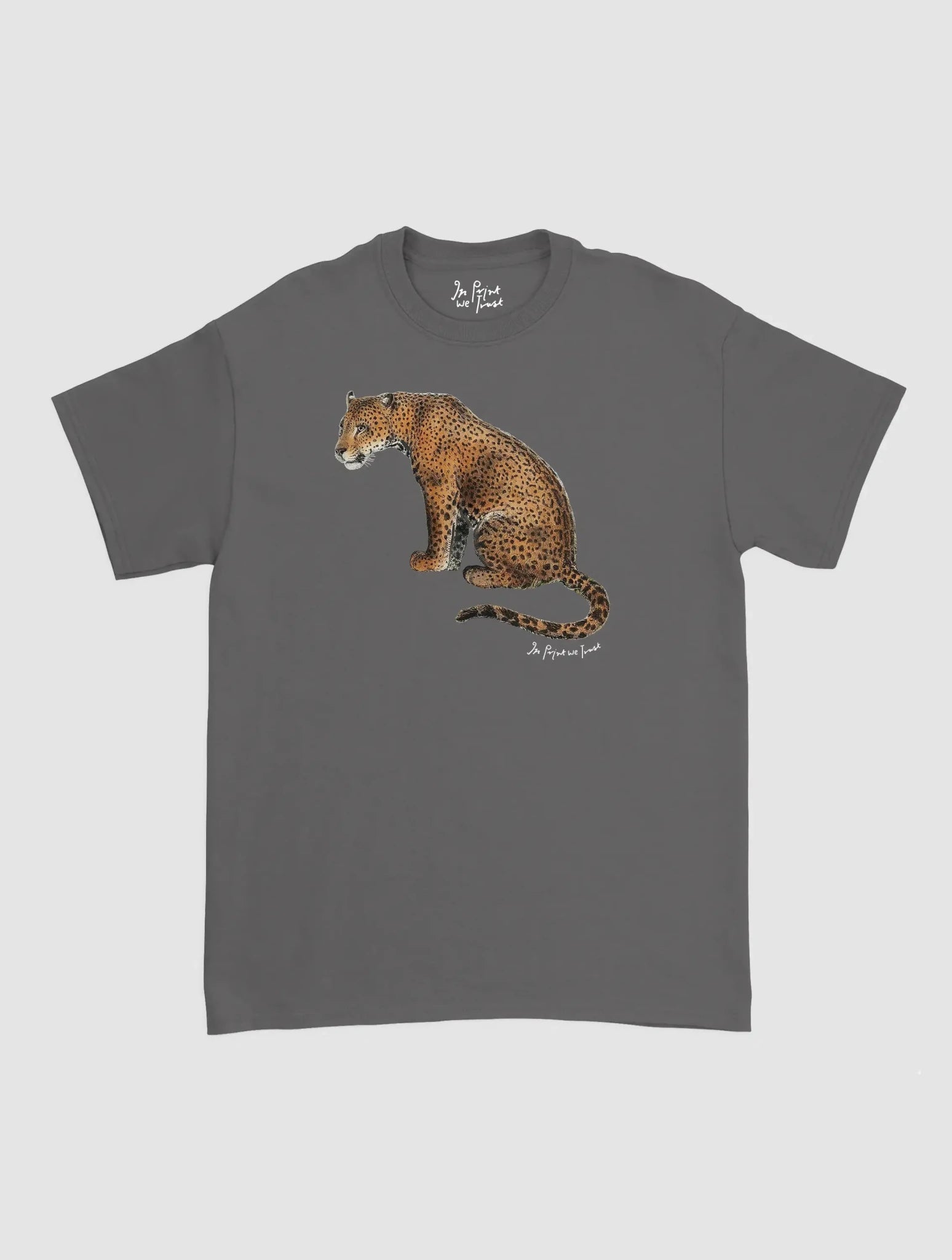 leopard classic tee - In Print We Trust