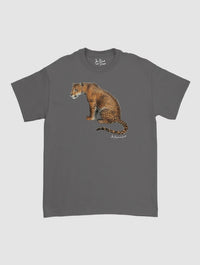 leopard classic tee - In Print We Trust