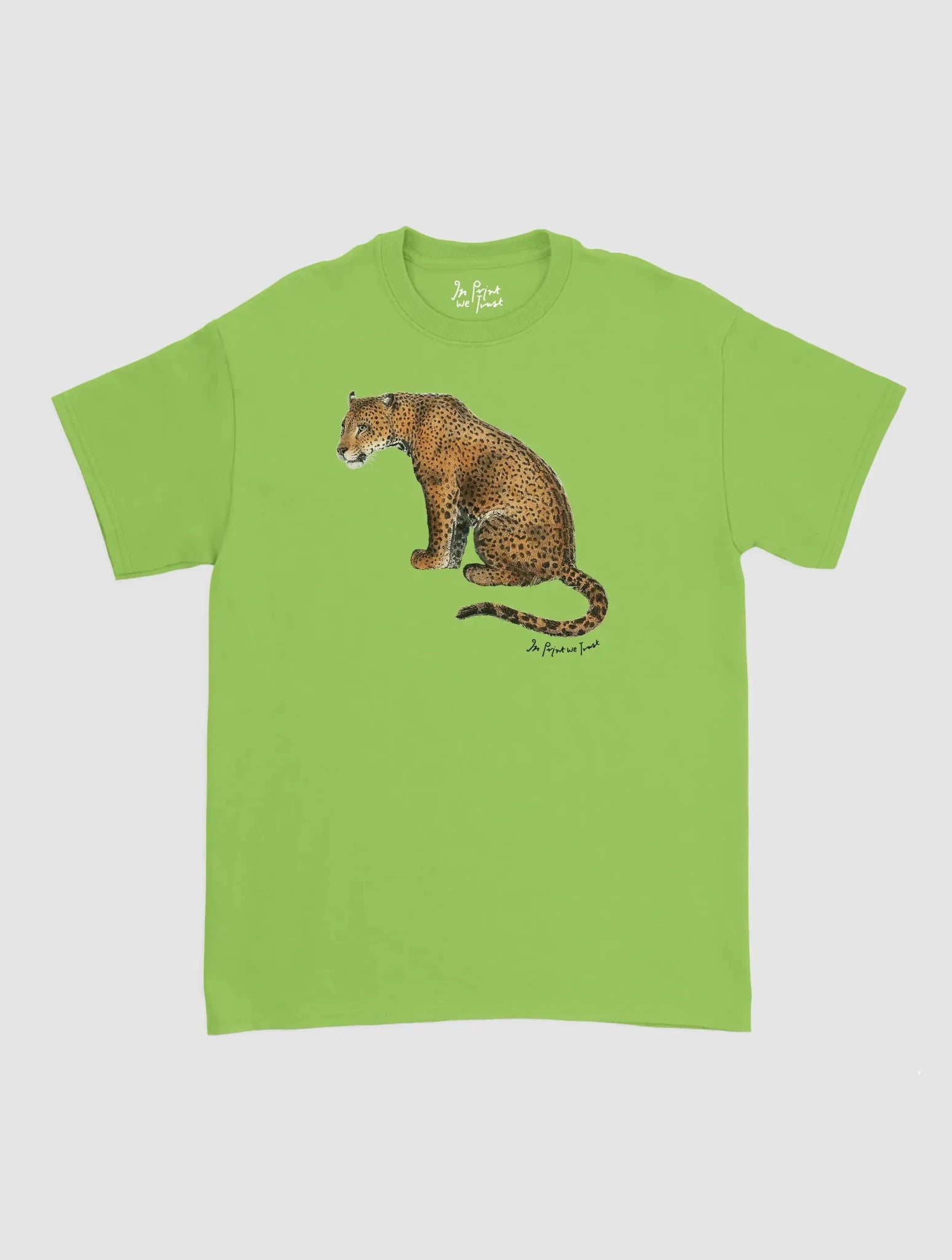 leopard classic tee - In Print We Trust