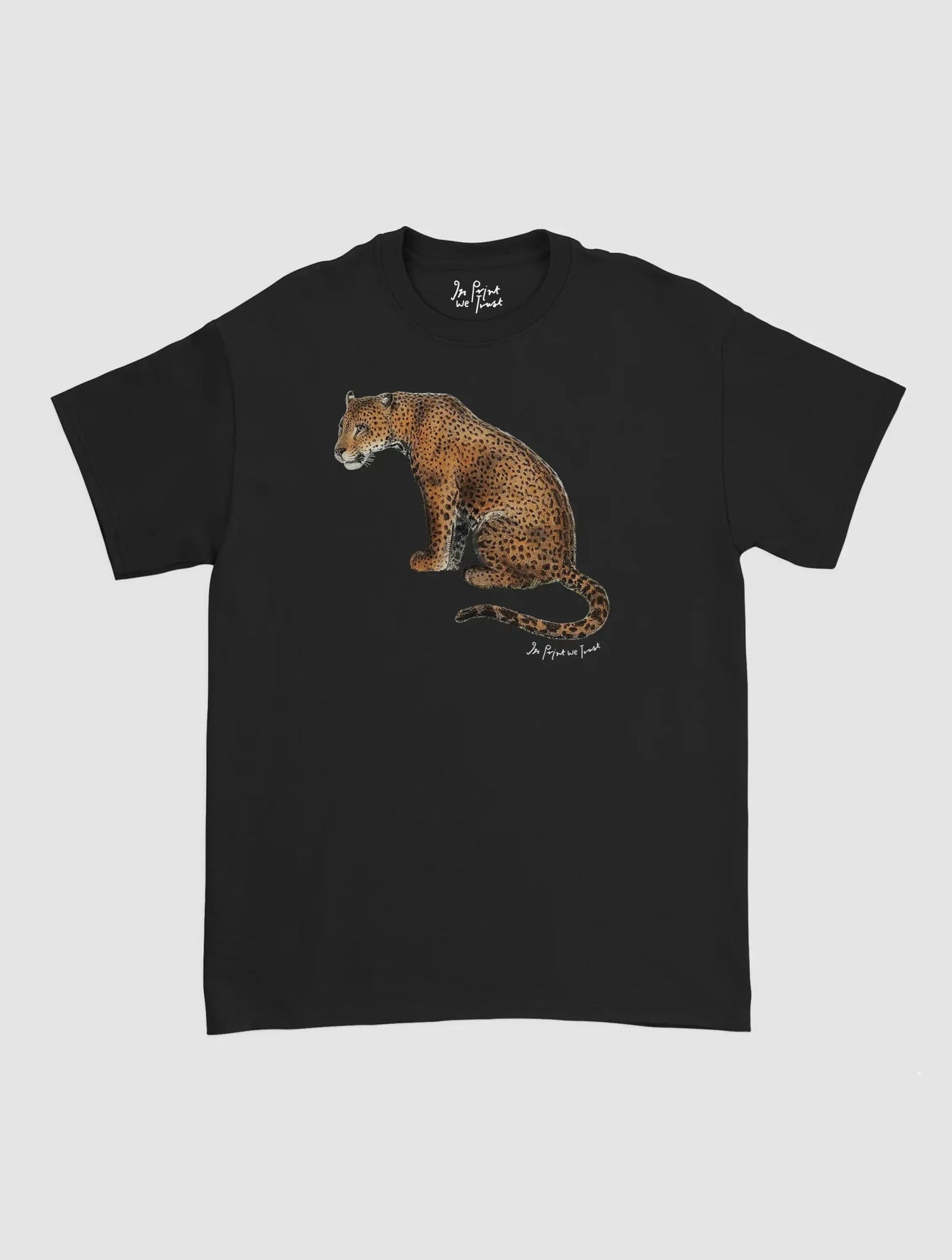 leopard classic tee - In Print We Trust