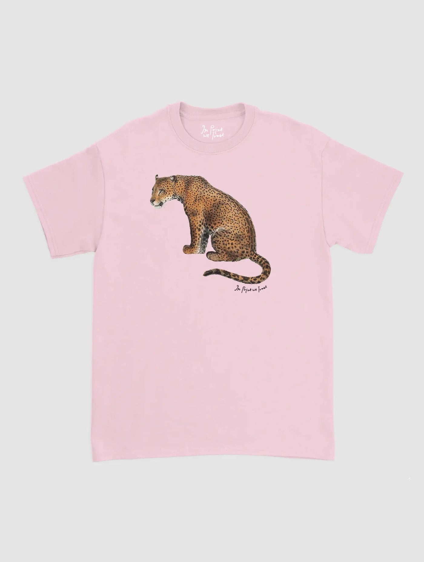 leopard classic tee - In Print We Trust
