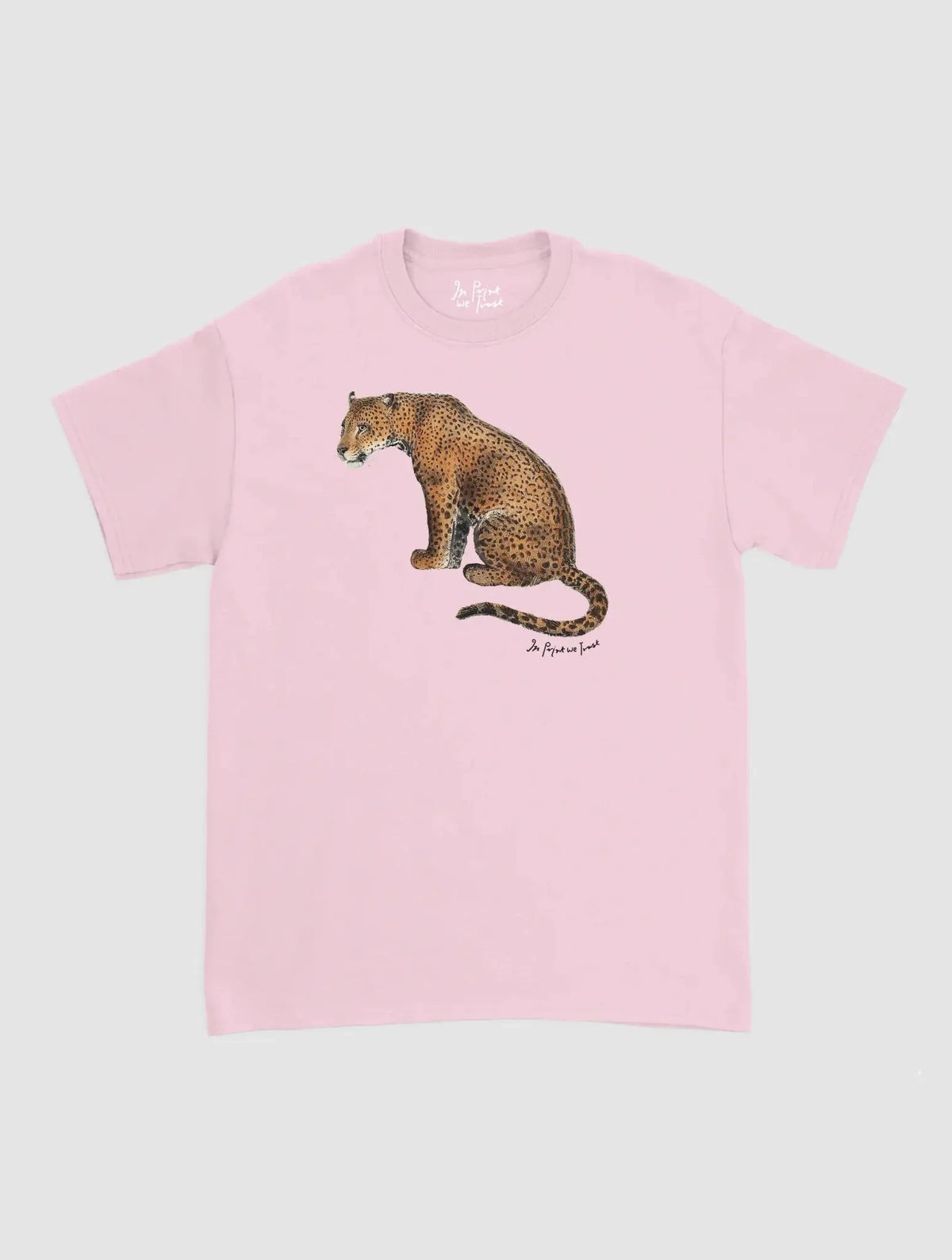 leopard classic tee - In Print We Trust