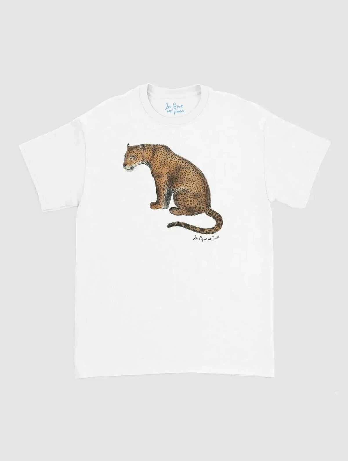 leopard classic tee - In Print We Trust