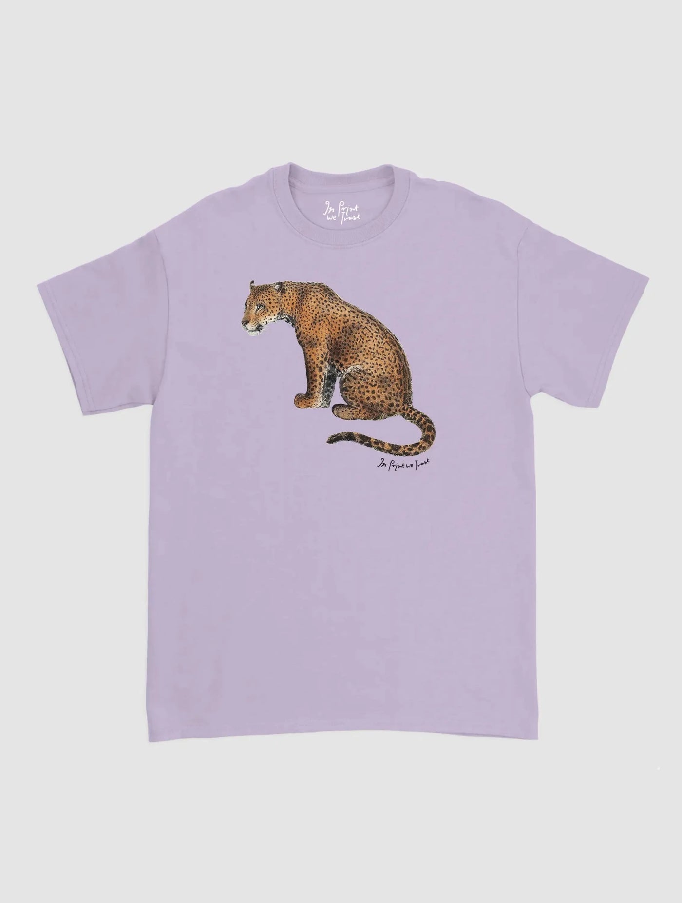 leopard classic tee - In Print We Trust
