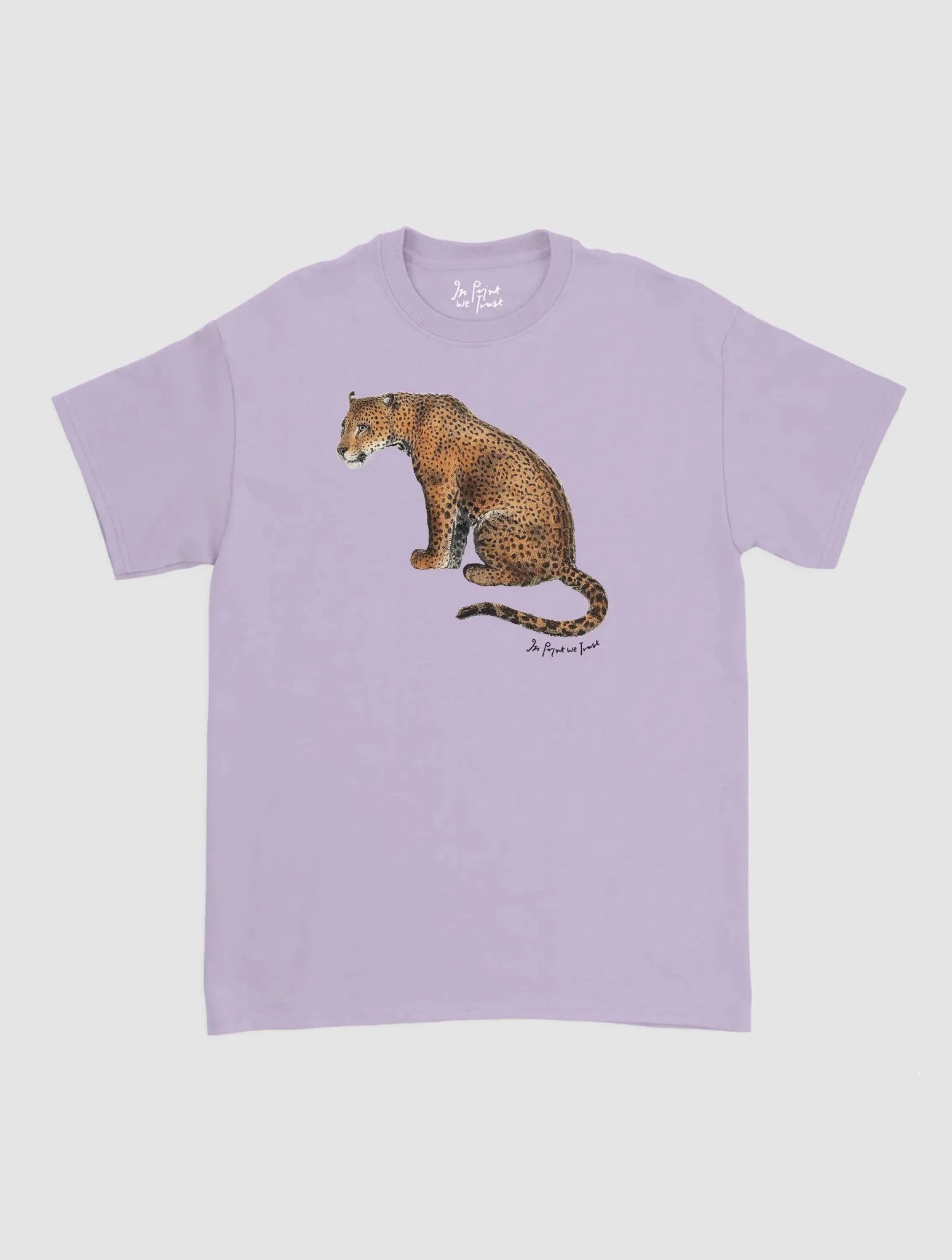 leopard classic tee - In Print We Trust