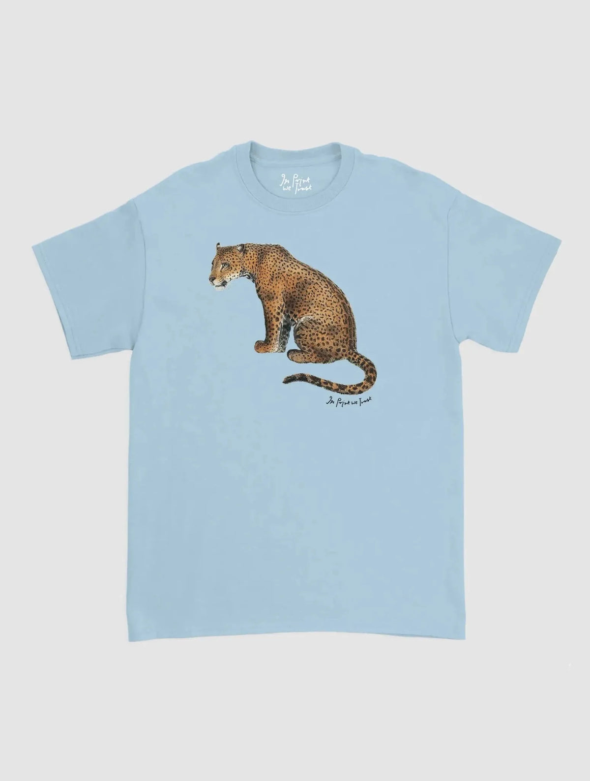 leopard classic tee - In Print We Trust