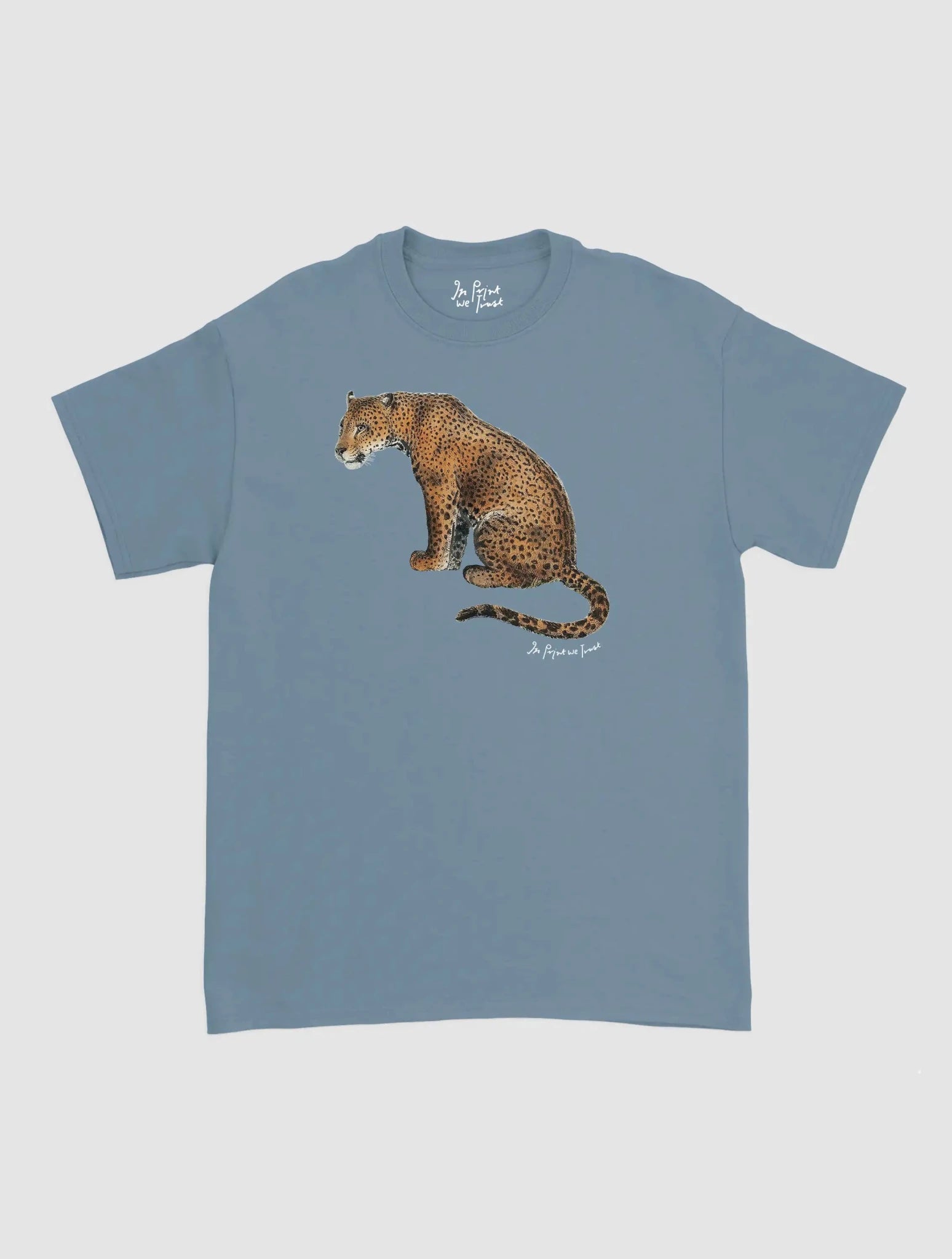leopard classic tee - In Print We Trust