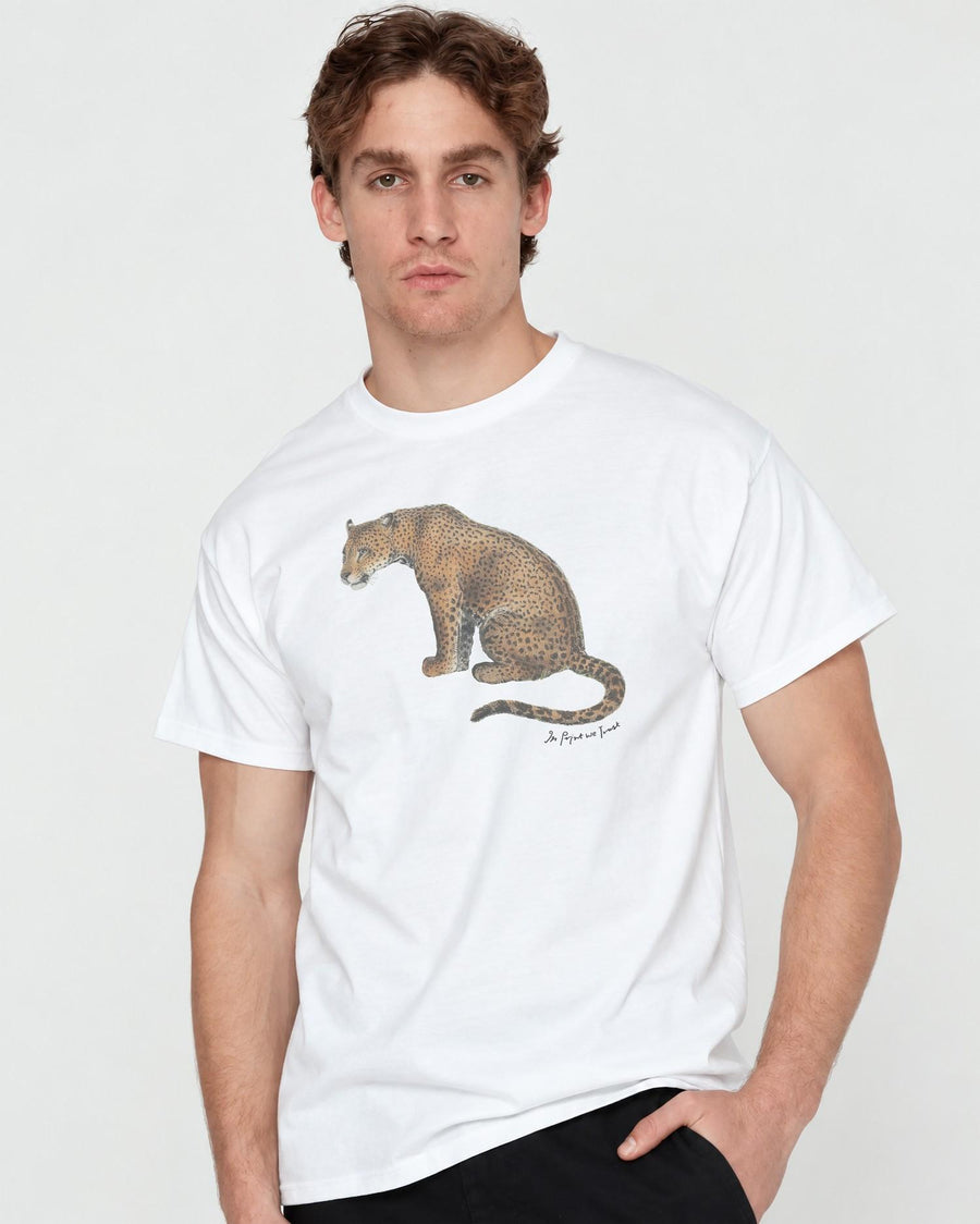 leopard classic tee - In Print We Trust