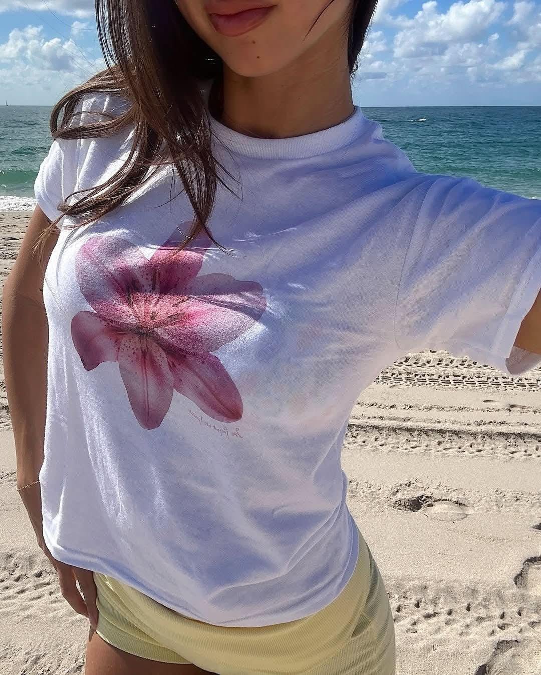 lily baby tee - In Print We Trust