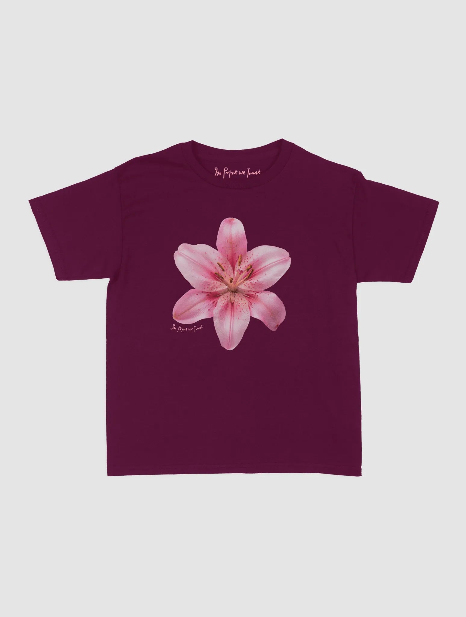 lily baby tee - In Print We Trust