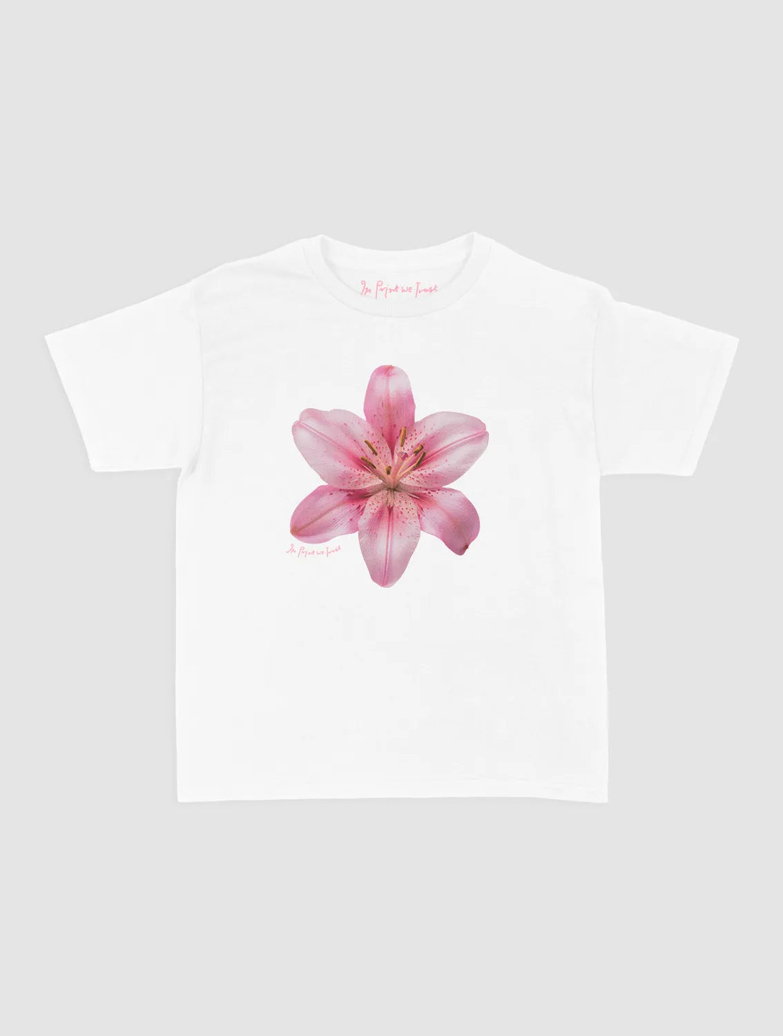 lily baby tee - In Print We Trust