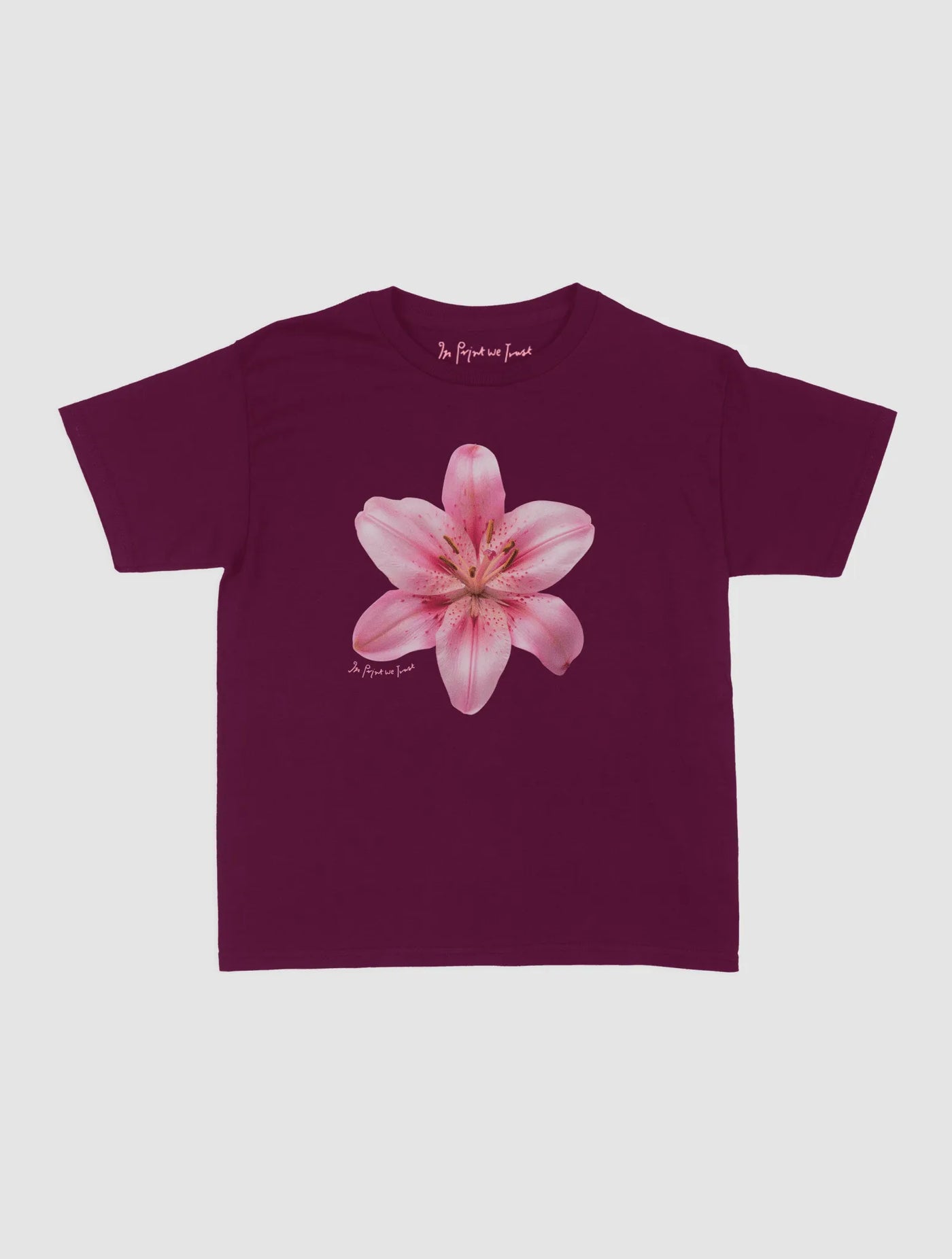 lily baby tee - In Print We Trust