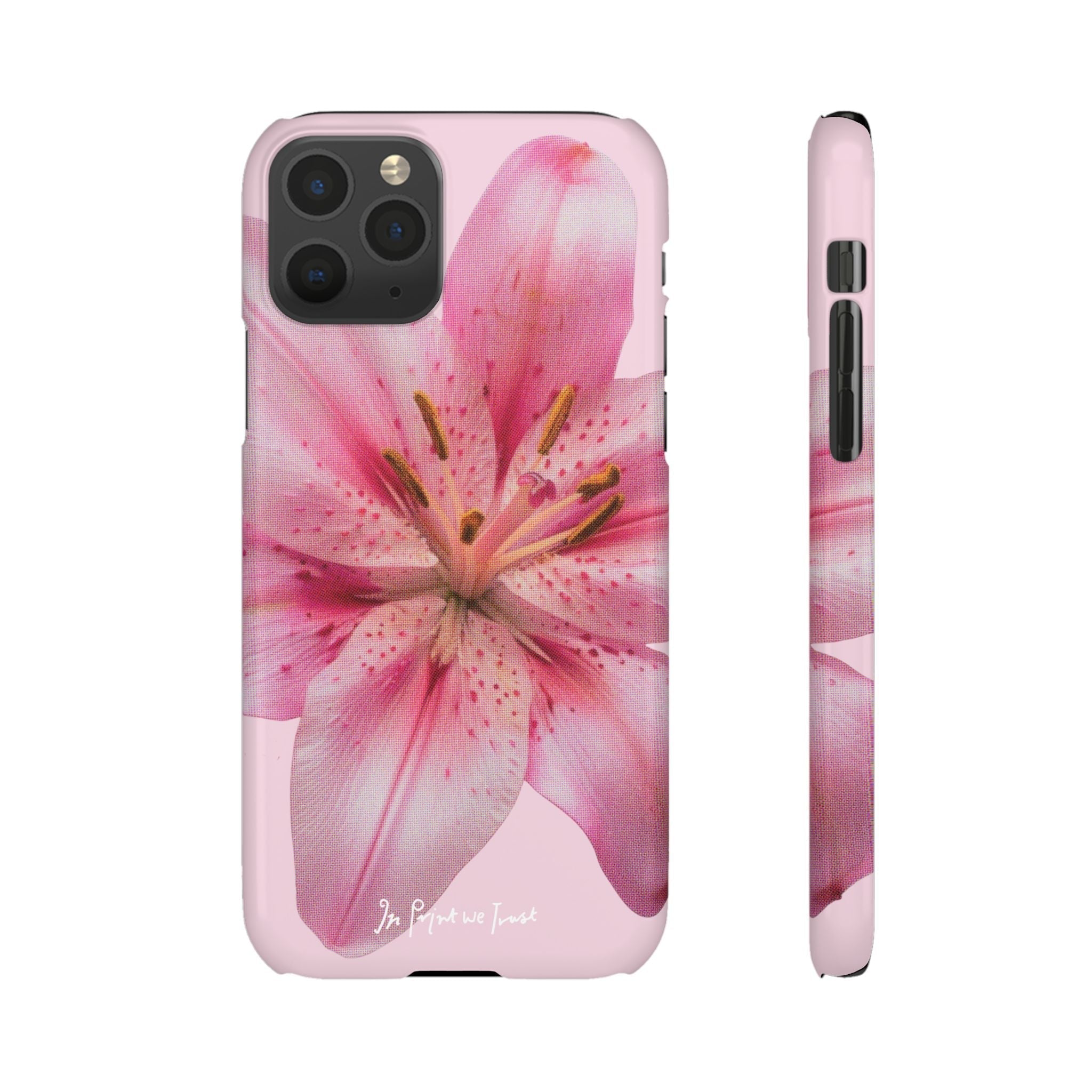 lily iPhone case - In Print We Trust