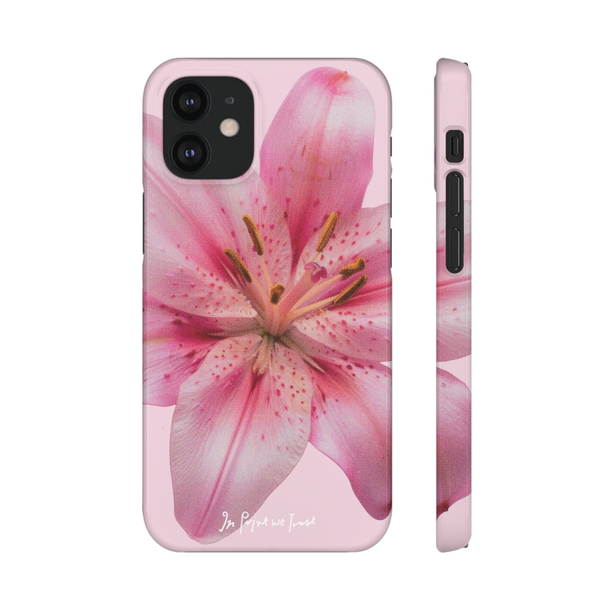 lily iPhone case - In Print We Trust