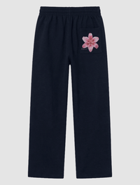 lily navy sweatpants - In Print We Trust