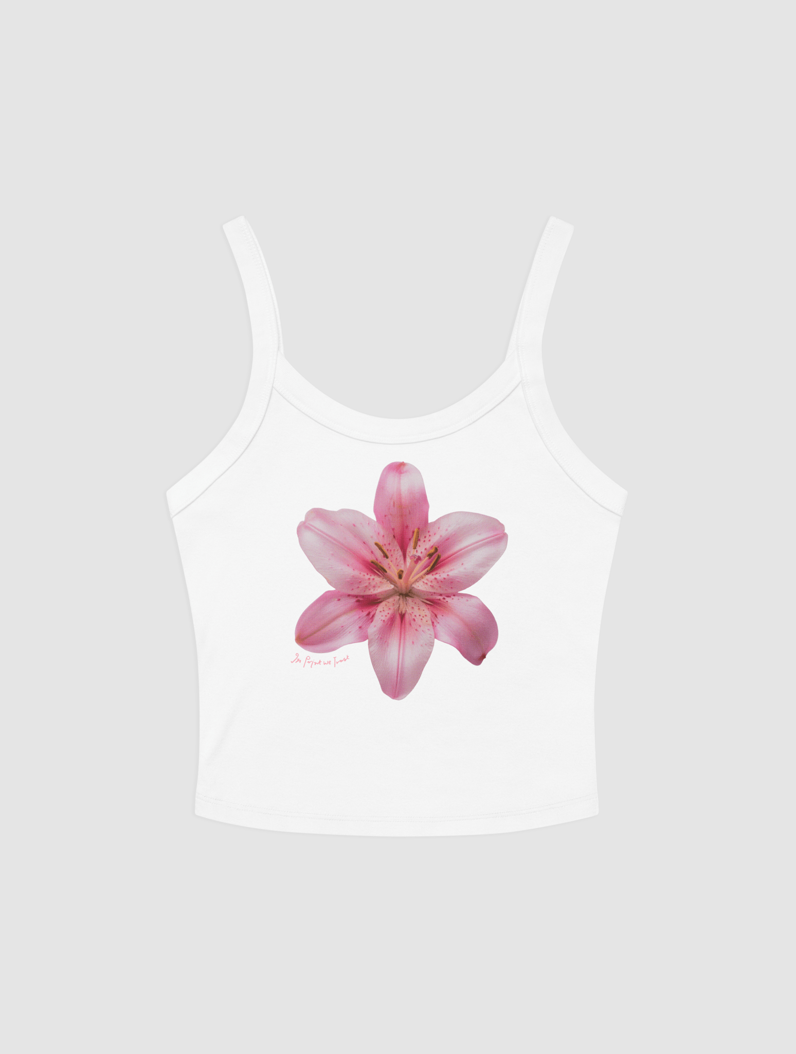 lily white tank top lily tank top · In Print We Trust