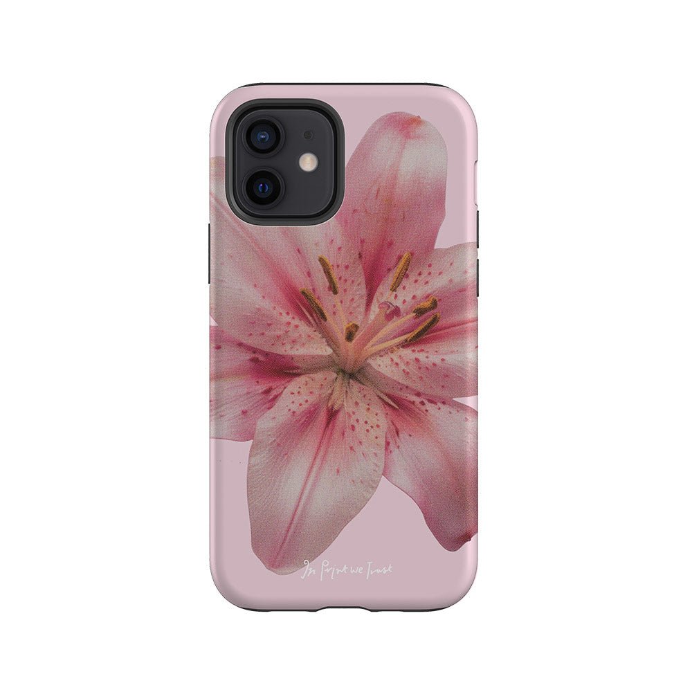 lily tough iPhone case - In Print We Trust