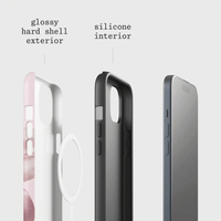 lily tough iPhone case - In Print We Trust