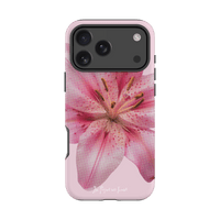 lily tough iPhone case - In Print We Trust