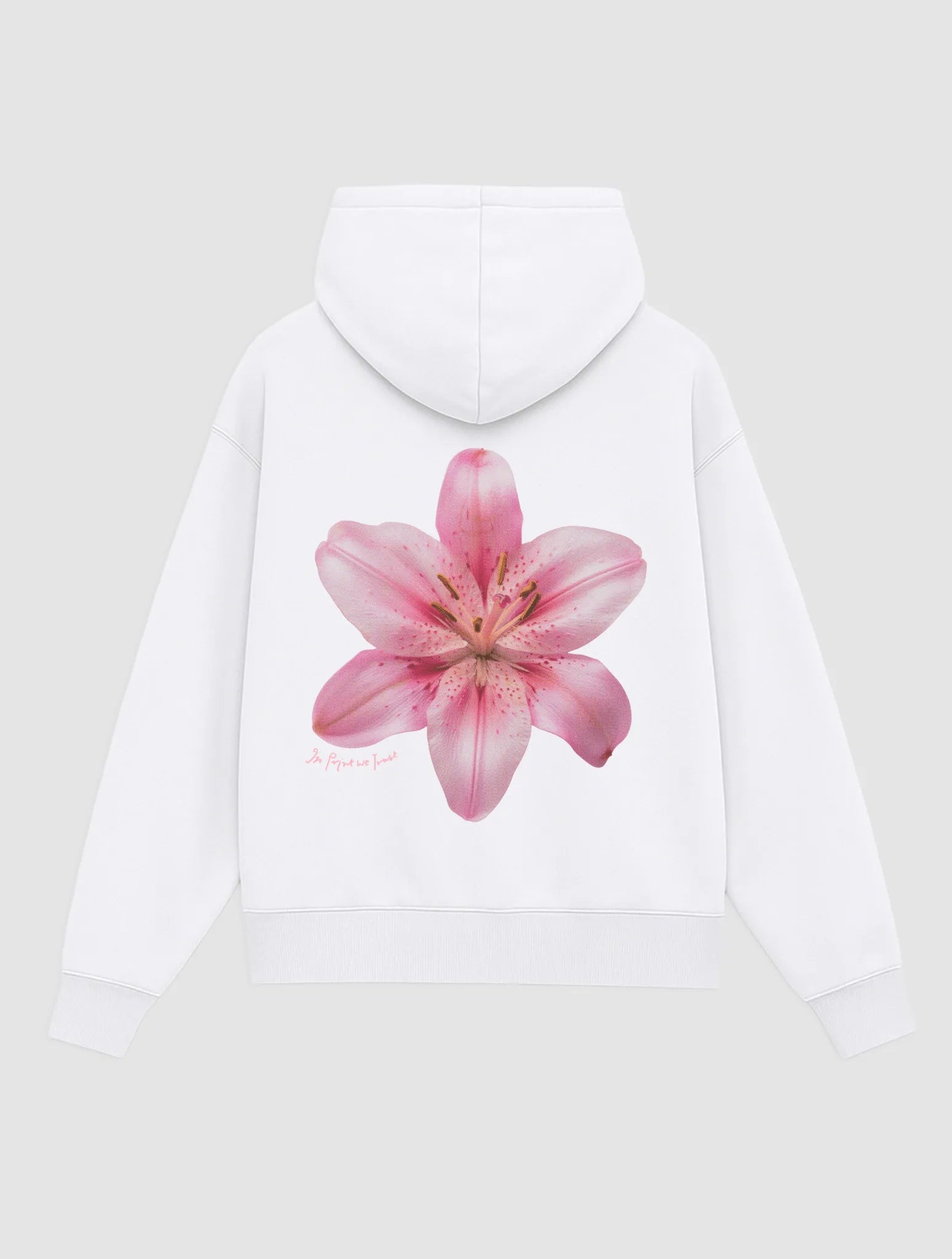 lily white hoodie - In Print We Trust