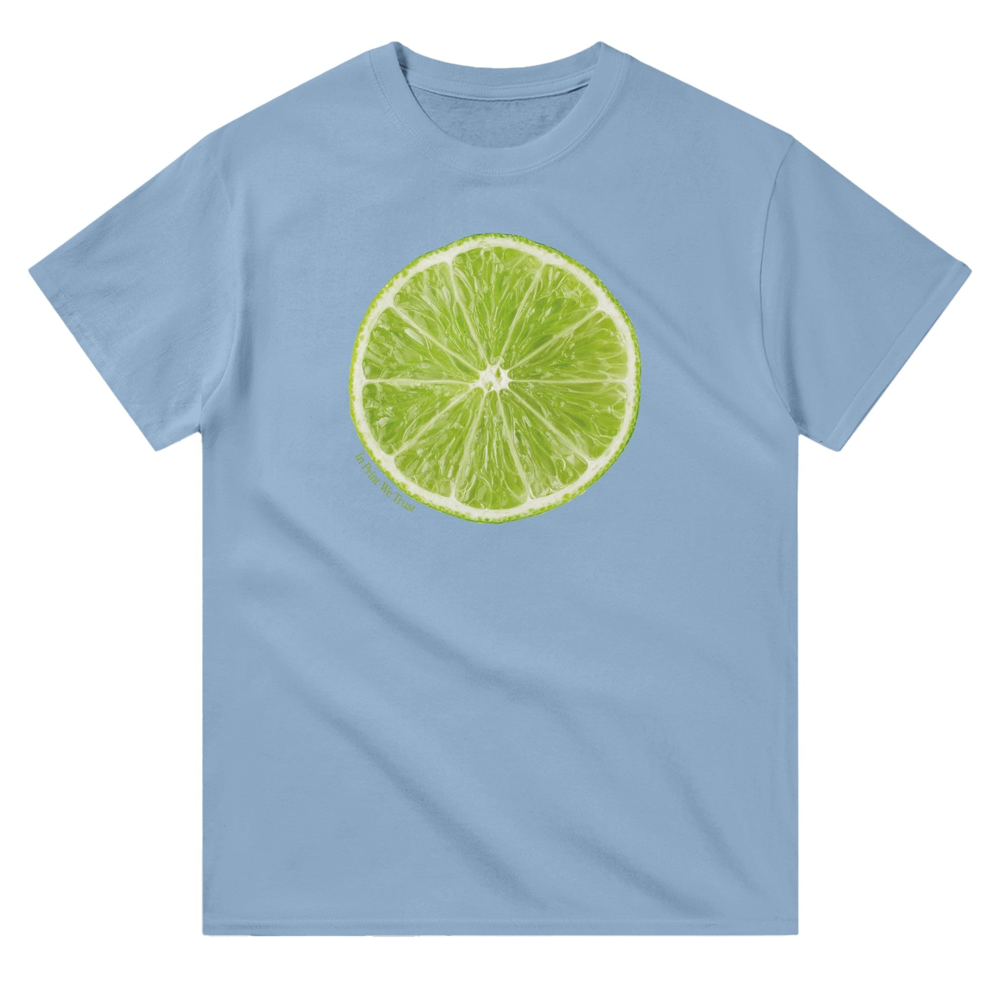'Lime' classic tee - In Print We Trust