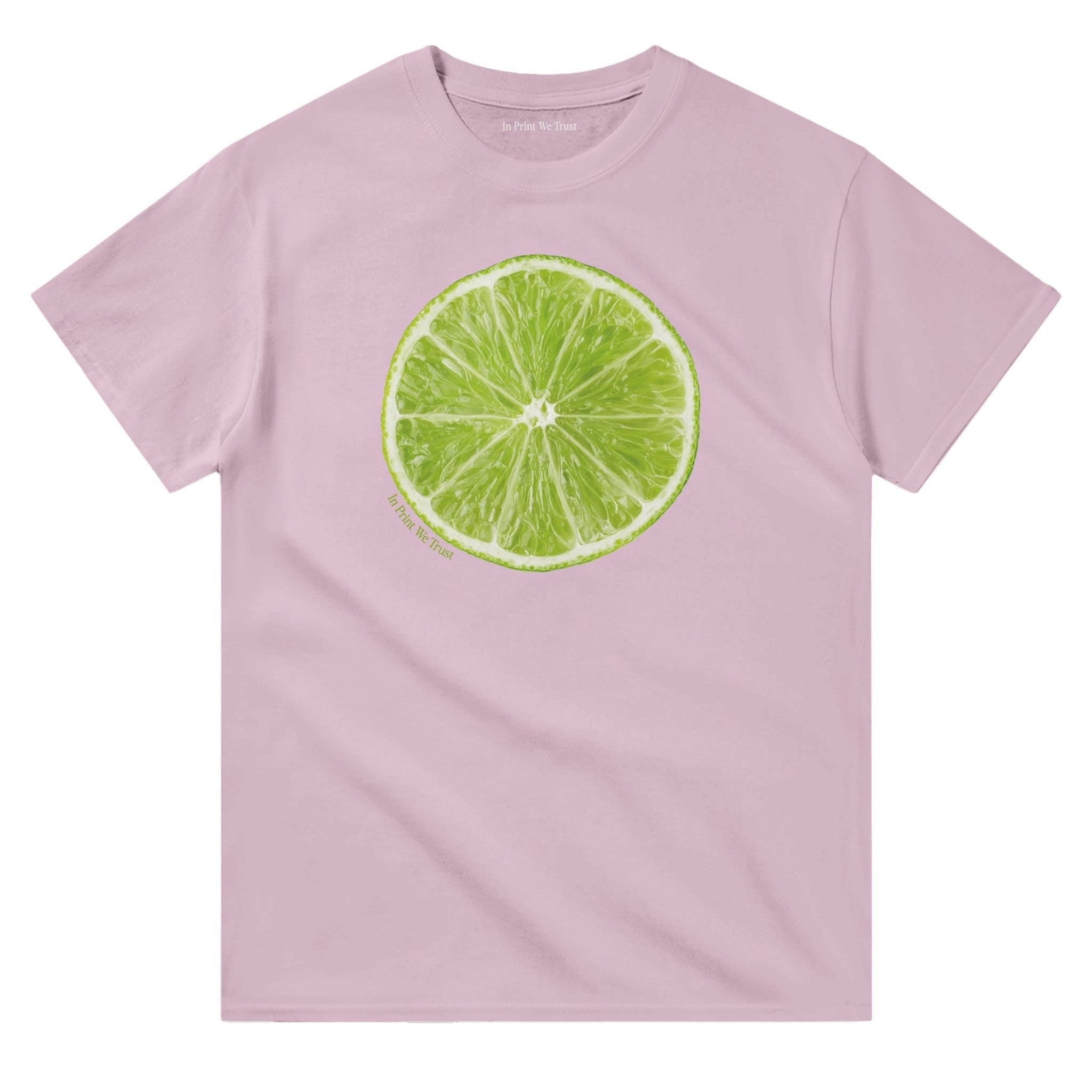 'Lime' classic tee - In Print We Trust