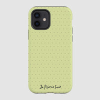 lime tough iPhone case - In Print We Trust