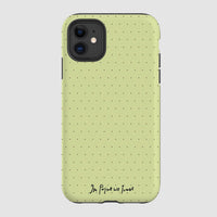 lime tough iPhone case - In Print We Trust