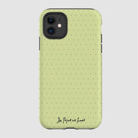 lime tough iPhone case - In Print We Trust