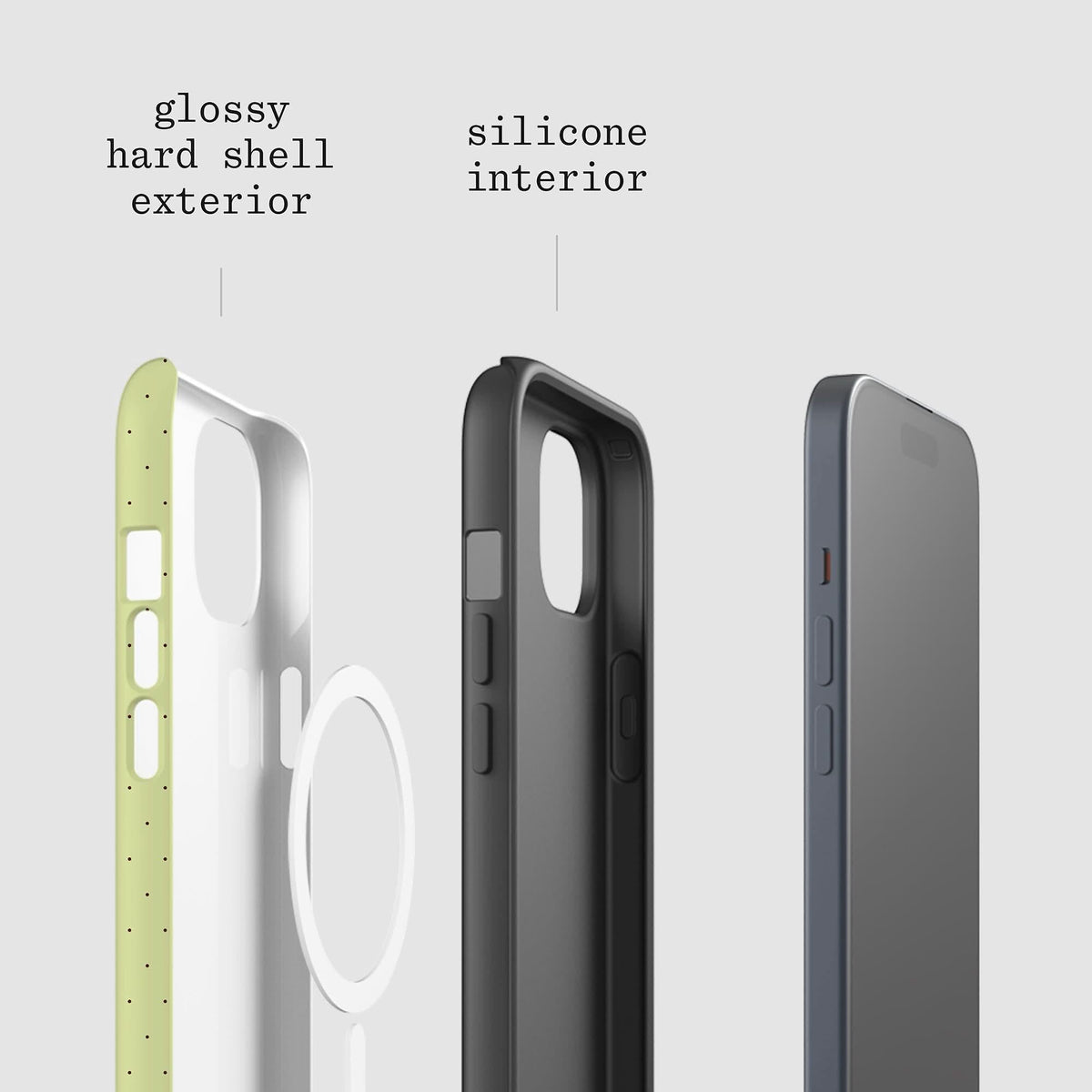 lime tough iPhone case - In Print We Trust