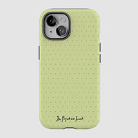 lime tough iPhone case - In Print We Trust
