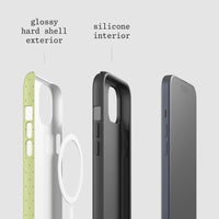 lime tough iPhone case - In Print We Trust