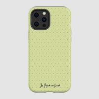 lime tough iPhone case - In Print We Trust