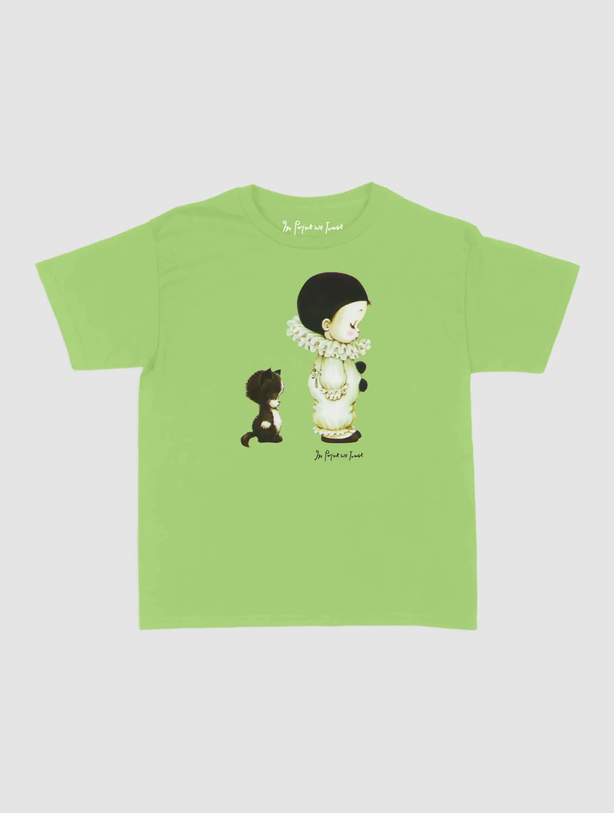 little clown baby tee - In Print We Trust
