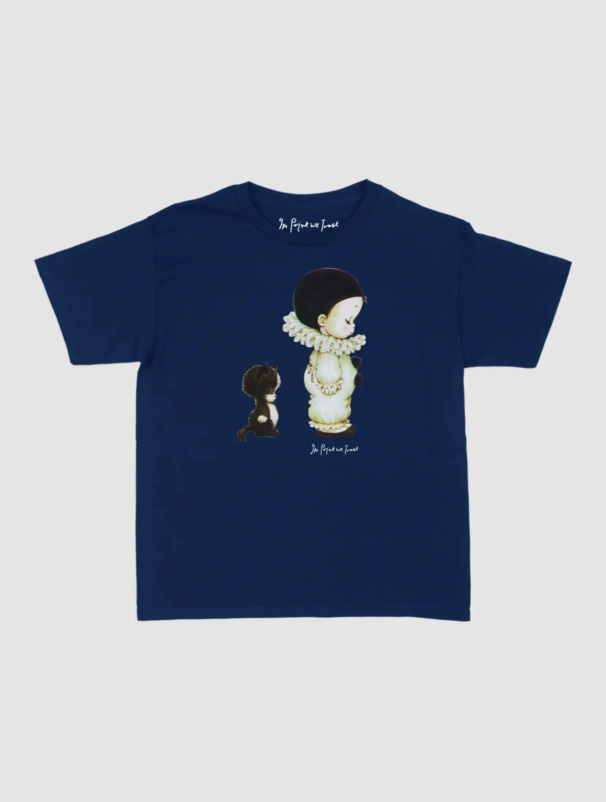 little clown baby tee - In Print We Trust