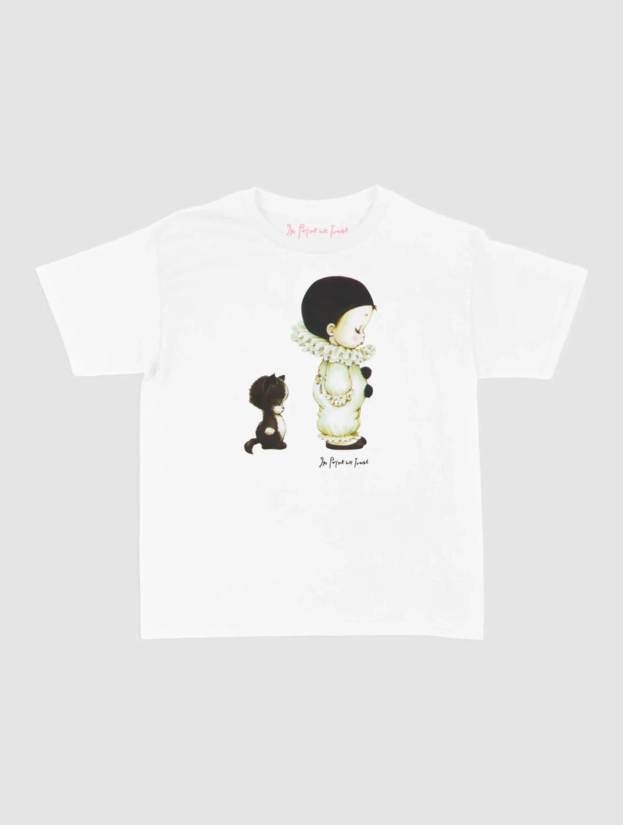 little clown baby tee - In Print We Trust