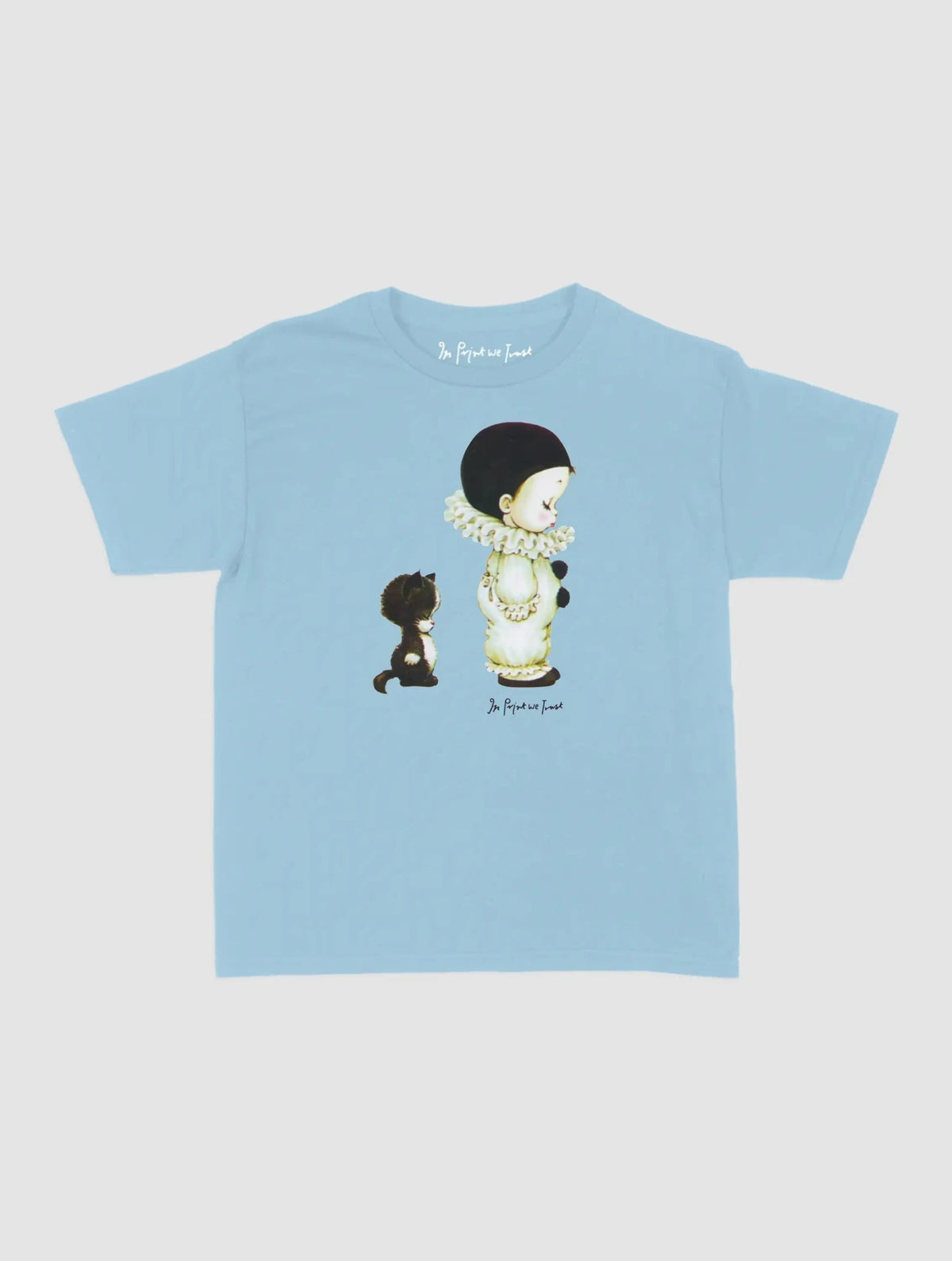 little clown baby tee - In Print We Trust