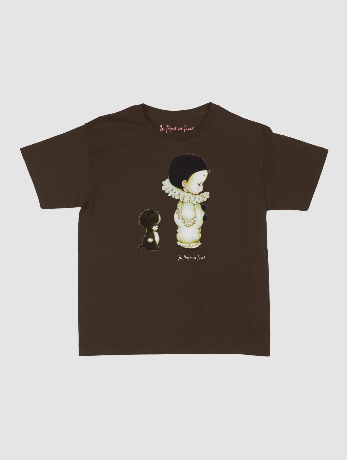 little clown baby tee - In Print We Trust
