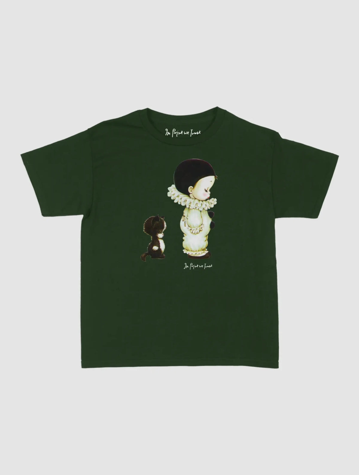 little clown baby tee - In Print We Trust