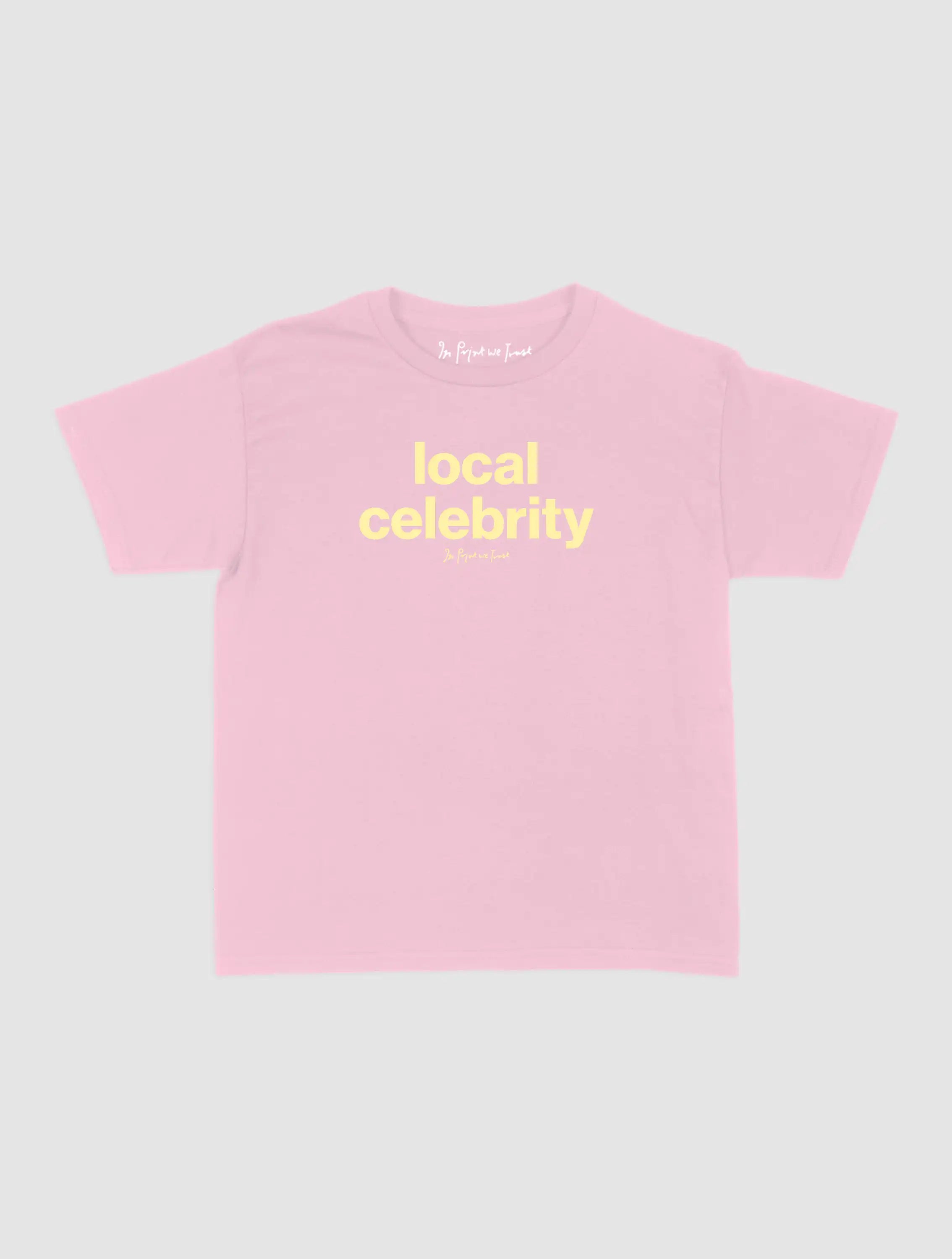 local celebrity baby tee