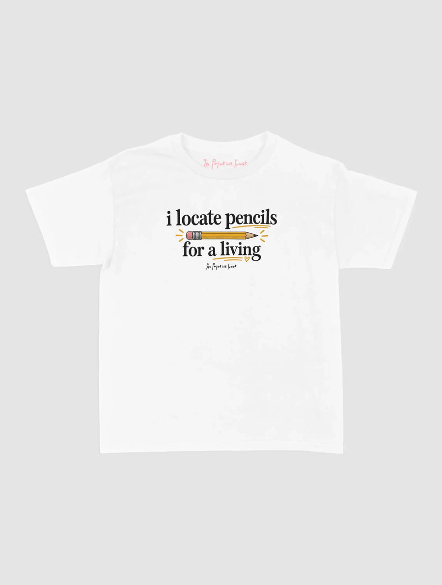 locate pencils - In Print We Trust