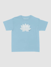 lotus crochet baby tee - In Print We Trust