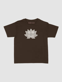 lotus crochet baby tee - In Print We Trust