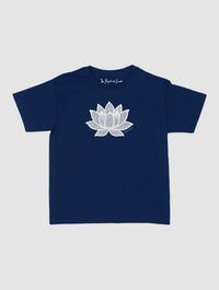 lotus crochet baby tee - In Print We Trust