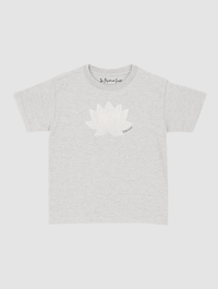 lotus crochet baby tee - In Print We Trust