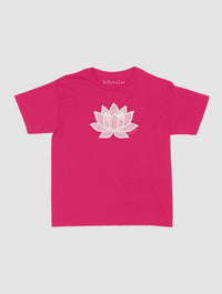 lotus crochet baby tee - In Print We Trust