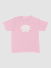 lotus crochet baby tee - In Print We Trust