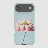 lotus tough iPhone case - In Print We Trust