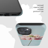 lotus tough iPhone case - In Print We Trust
