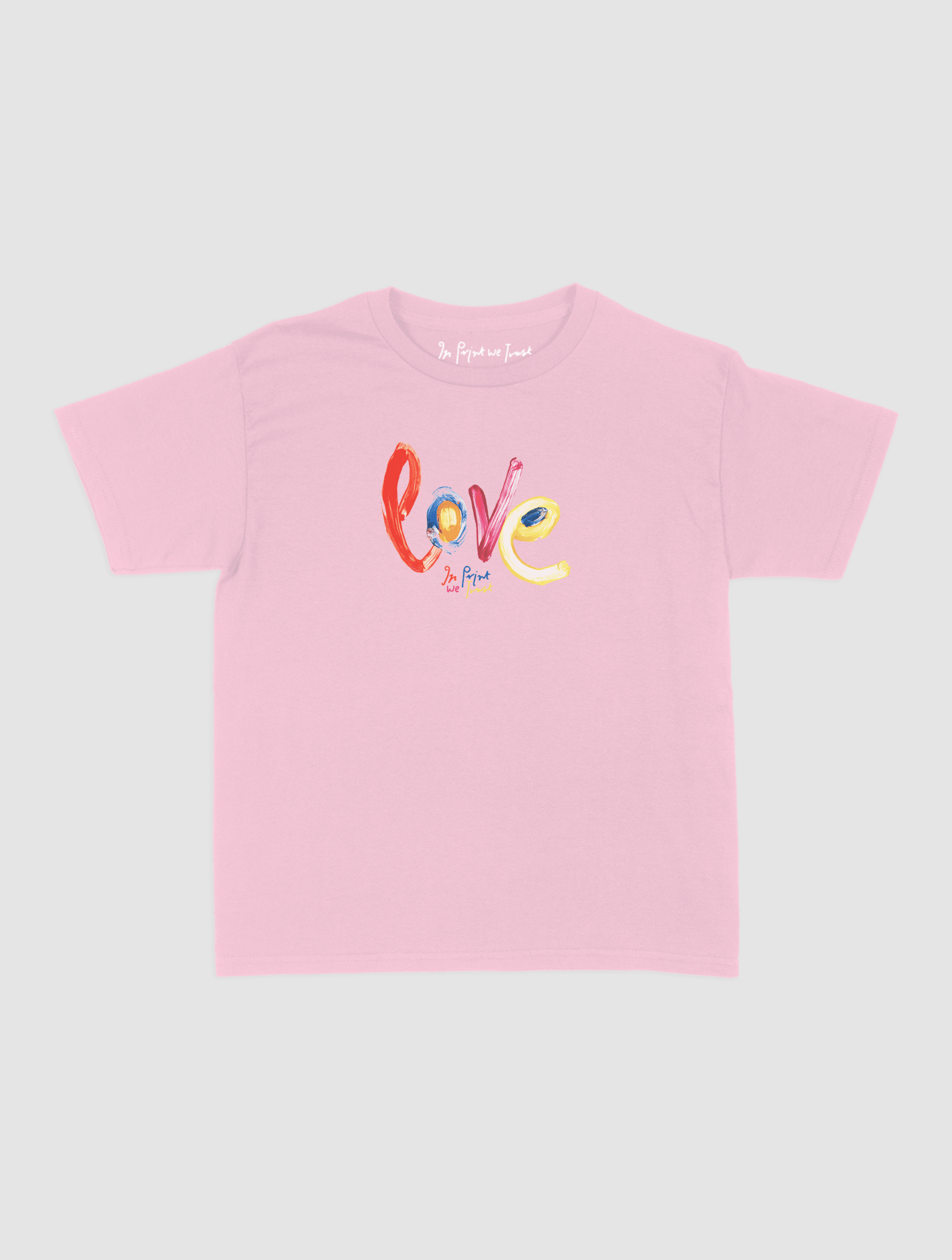 love baby tee - In Print We Trust